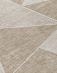 Addison Rugs Gentle Waves Taupe Washable Indoor-Outdoor Rug