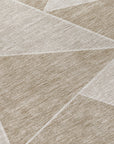 Addison Rugs Gentle Waves Taupe Washable Indoor-Outdoor Rug