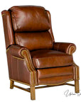 Uptown Sebastian Nexus Leather Power Push Button Recliner