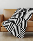 Addison Rugs Geometric 50" x 70" Throw Blanket