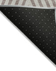 Addison Rugs Geometric Taupe Washable Indoor-Outdoor Rug