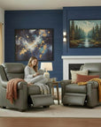 Uptown Sebastian Grandaura Luxury Power Motion Leather Chair