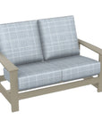 Leeward Deep Seat Loveseat with Independent Hidden Motion