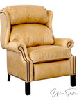 Uptown Sebastian Haven Leather Power Push Button Recliner
