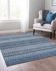 Addison Rugs Hushed Blue Washable Indoor-Outdoor Rug