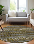 Addison Rugs Hushed Coffee Washable Indoor-Outdoor Rug