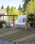 Addison Rugs Hushed Coffee Washable Indoor-Outdoor Rug