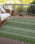 Addison Rugs Hushed Green Washable Indoor-Outdoor Rug