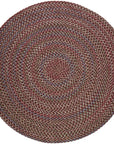 Katie Braided Round Reversible Area Rugs