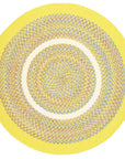 Rhody Rug Kids' Isle Braided Round Reversible Area Rugs