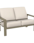 Telescope Larssen Deep Seat Two-Seat Outdoor Loveseat