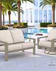 Telescope Larssen Deep Seat Cushion Swivel Outdoor Rocker