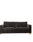 LOOMLAN Custom Upholstery Larvik Minimalist Rounded Edge Fabric Loveseat