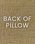 D.V. Kap Wow Factor Gilt Brown Throw Pillow With Insert