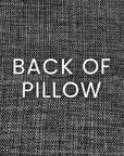 D.V. Kap Ruched Up Ivory Throw Pillow With Insert