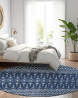 Addison Rugs Lazy Rivers Blue Washable Indoor-Outdoor Rug