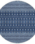 Addison Rugs Lazy Rivers Blue Washable Indoor-Outdoor Rug