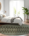 Addison Rugs Lazy Rivers Brown Washable Indoor-Outdoor Rug