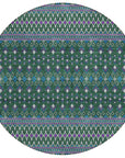Addison Rugs Lazy Rivers Green Washable Indoor-Outdoor Rug