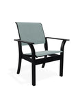 Leeward Marine Grade Polymer Stacking Cafe Chair-Outdoor Accent Chairs-Telescope-LOOMLAN