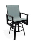 Leeward Swivel Barstool Marine Grade Polymer-Outdoor Bar Stools-Telescope-LOOMLAN