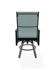 Leeward Swivel Marine Grade Polymer Arm Chair-Outdoor Accent Chairs-Telescope-LOOMLAN