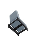 Telescope Leeward Deep Seat Armless Single-Seat Fixed Outdoor Sectional