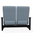 Telescope Leeward Deep Seat Two-Seat Outdoor Loveseat with Motion