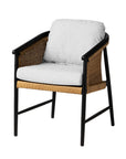 Lloyd Flanders Galloway Aluminum Outdoor Dining Armchair