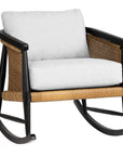 Galloway Aluminum Outdoor Lounge Rocker