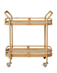 Lloyd Flanders Riviera Aluminum Outdoor Bar Cart