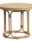 Lloyd Flanders Riviera Round Outdoor End Table