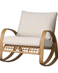Riviera Aluminum Outdoor Lounge Rocker