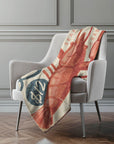 Addison Rugs Lobster 50" x 70" Throw Blanket
