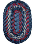 Rhody Rug Manhattan Braided Oval Reversible Area Rugs