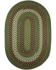 Rhody Rug Manhattan Braided Oval Reversible Area Rugs
