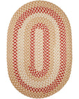 Rhody Rug Manhattan Braided Oval Reversible Area Rugs