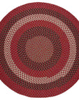 Rhody Rug Manhattan Braided Round Reversible Area Rugs