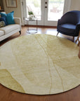 Addison Rugs Modern Gold Washable Indoor-Outdoor Rug