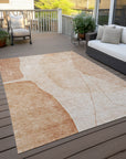 Addison Rugs Modern Terracotta Washable Indoor-Outdoor Rug