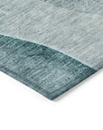 Addison Rugs Modern Teal Washable Indoor-Outdoor Rug