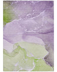 Addison Rugs Muted Whispers Purple Washable Indoor-Outdoor Rug
