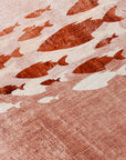 Addison Rugs Nautical Terracotta Washable Indoor-Outdoor Rug