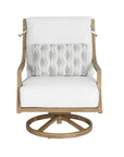 Nicoya High Back Swivel Rocking Lounge Chair with Sunbrella Cushions