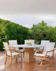 Nicoya Round Outdoor Dining Table