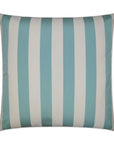 D.V. Kap Outdoor Café Stripe Pillow - Aqua