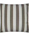 D.V. Kap Outdoor Café Stripe Pillow - Driftwood