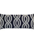D.V. Kap Outdoor Sea Shore Lumbar Pillow - Navy