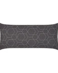 D.V. Kap Outdoor Hex Quilt Lumbar Pillow - Grey