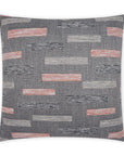 D.V. Kap Outdoor Blockweave Pillow - Coral